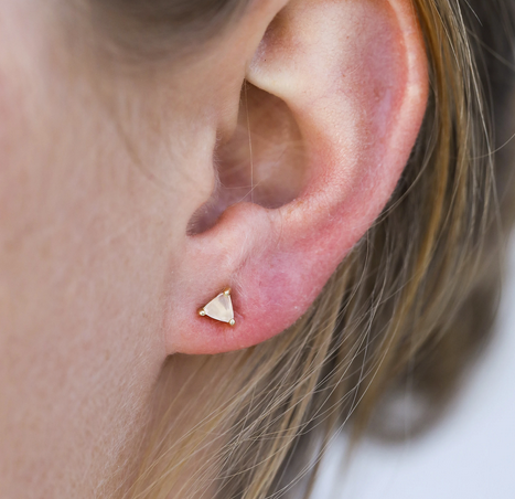 Jax Kelly | Energy Gemstone Studs, Rose Quartz