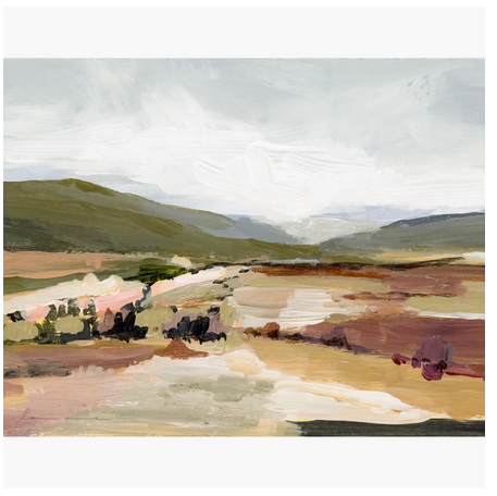 Laurie Anne Art | Olive Hills Canvas Print, 11x14
