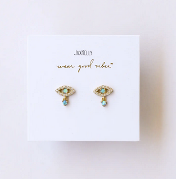 Jax Kelly | Evil Eye with Opal Dangle