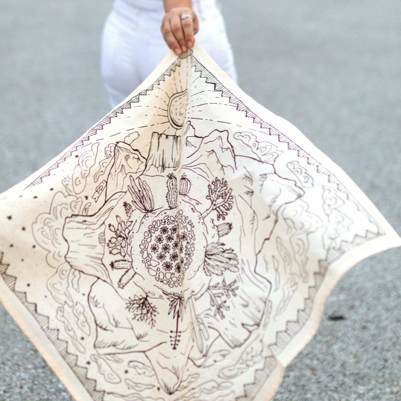 Hemlock Bandana | Desert No.068