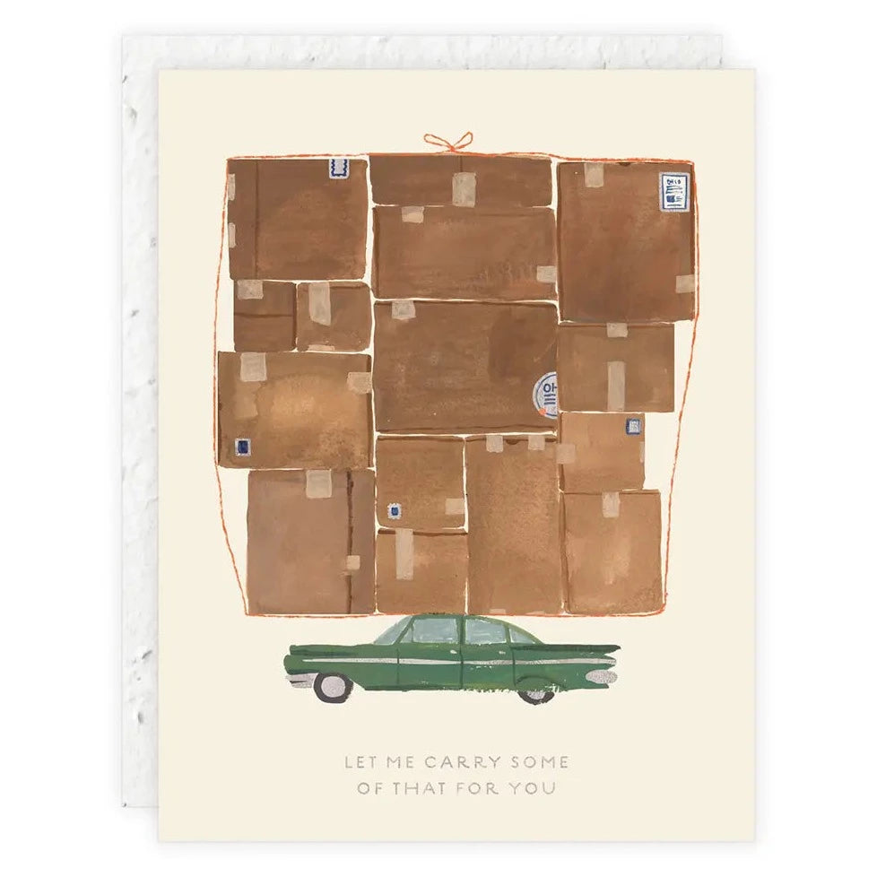 Seedlings | Let Me Carry Some of That - Encouragement Card