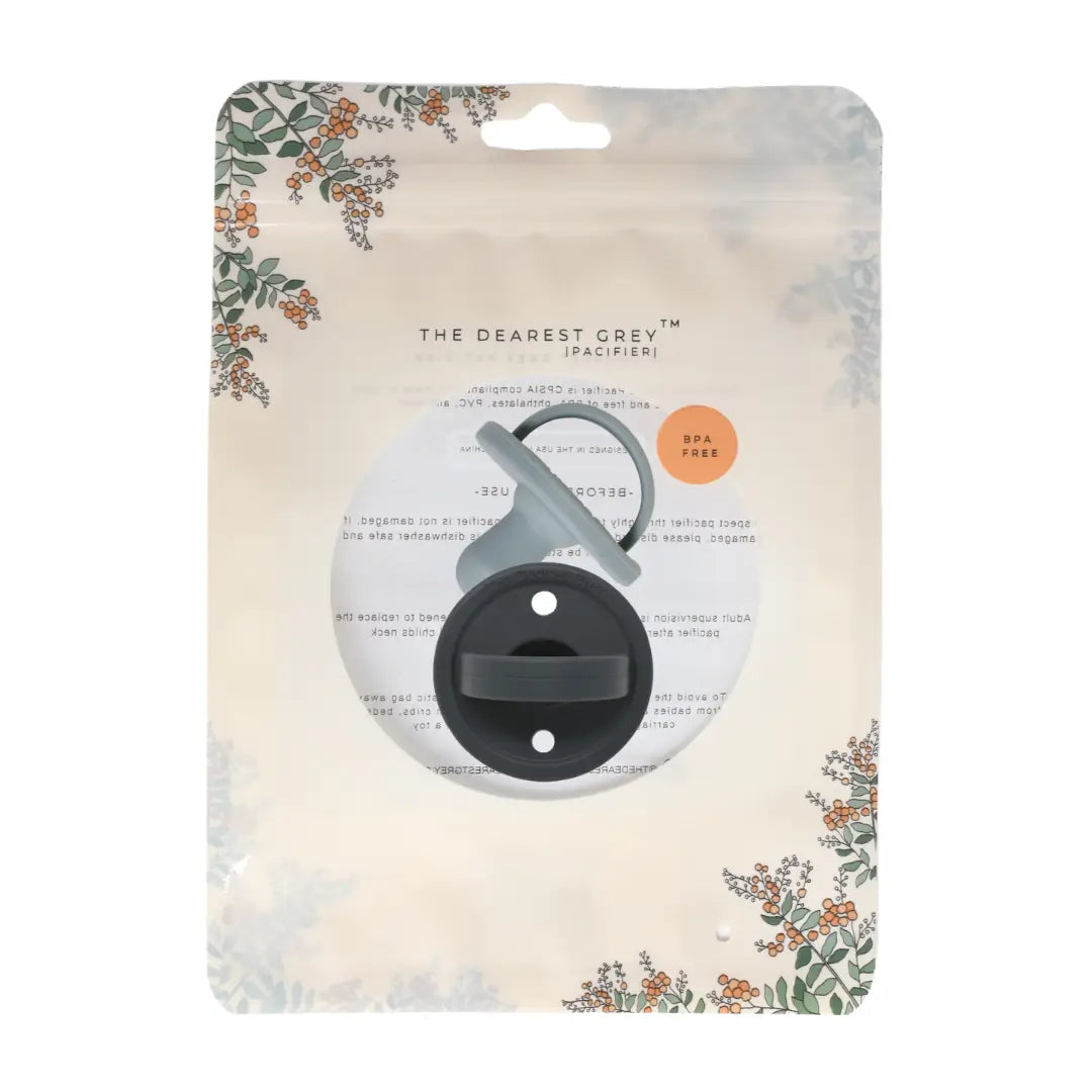 Dearest Grey | Mod Pacifier Natural
