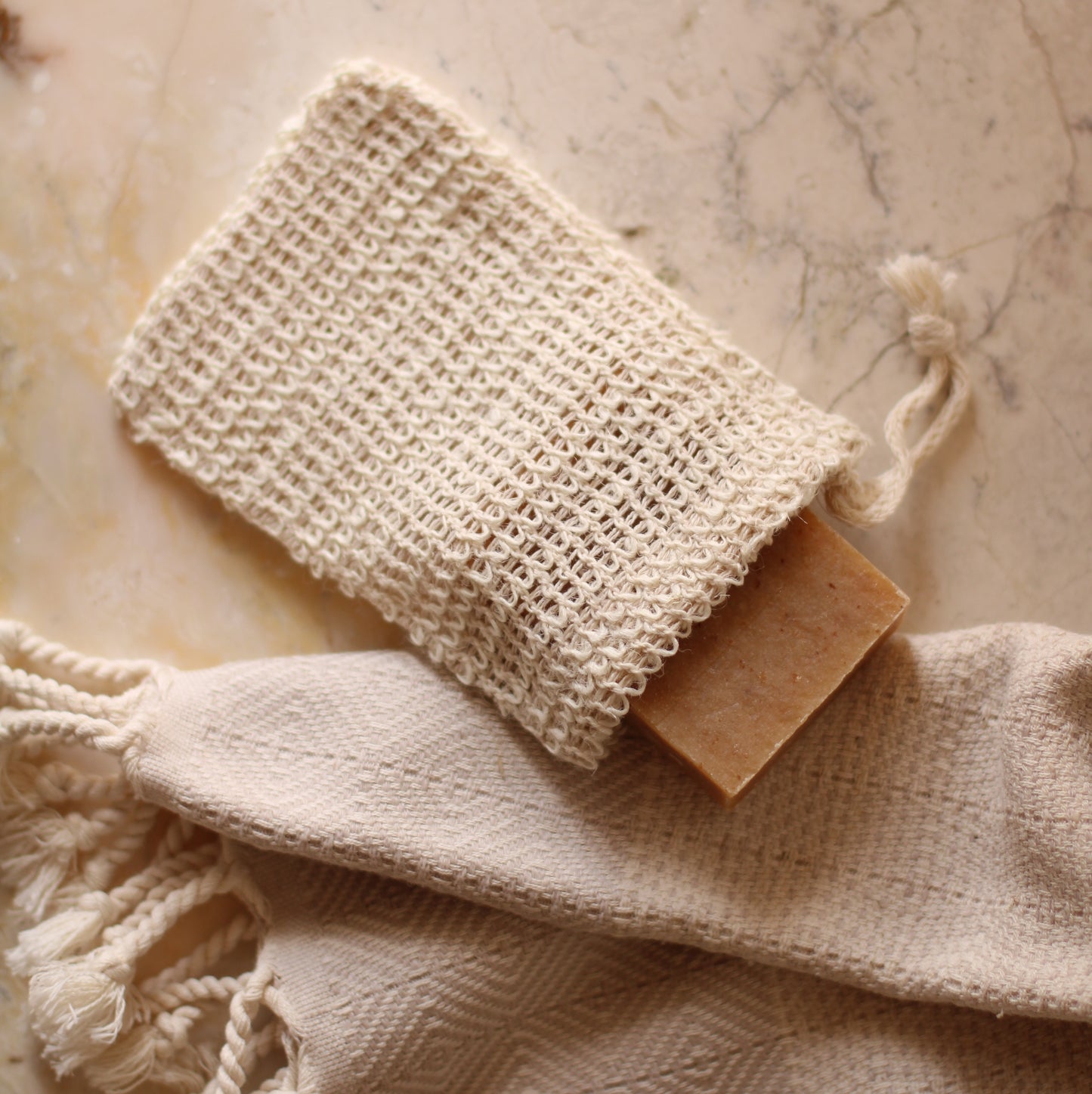Me Mother Earth | Agave Fiber Soap Bag