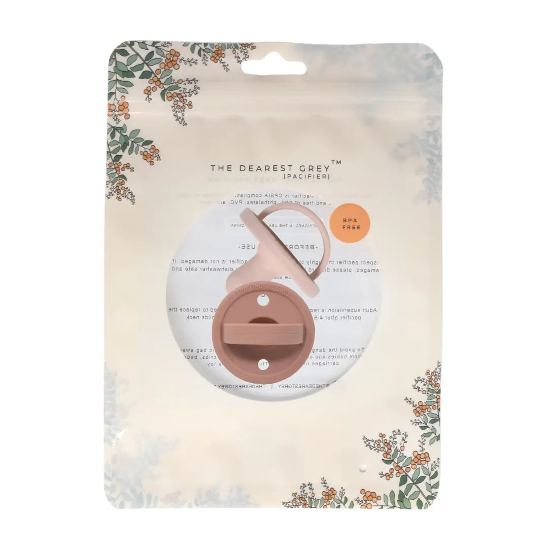 Dearest Grey | Mod Pacifier Natural