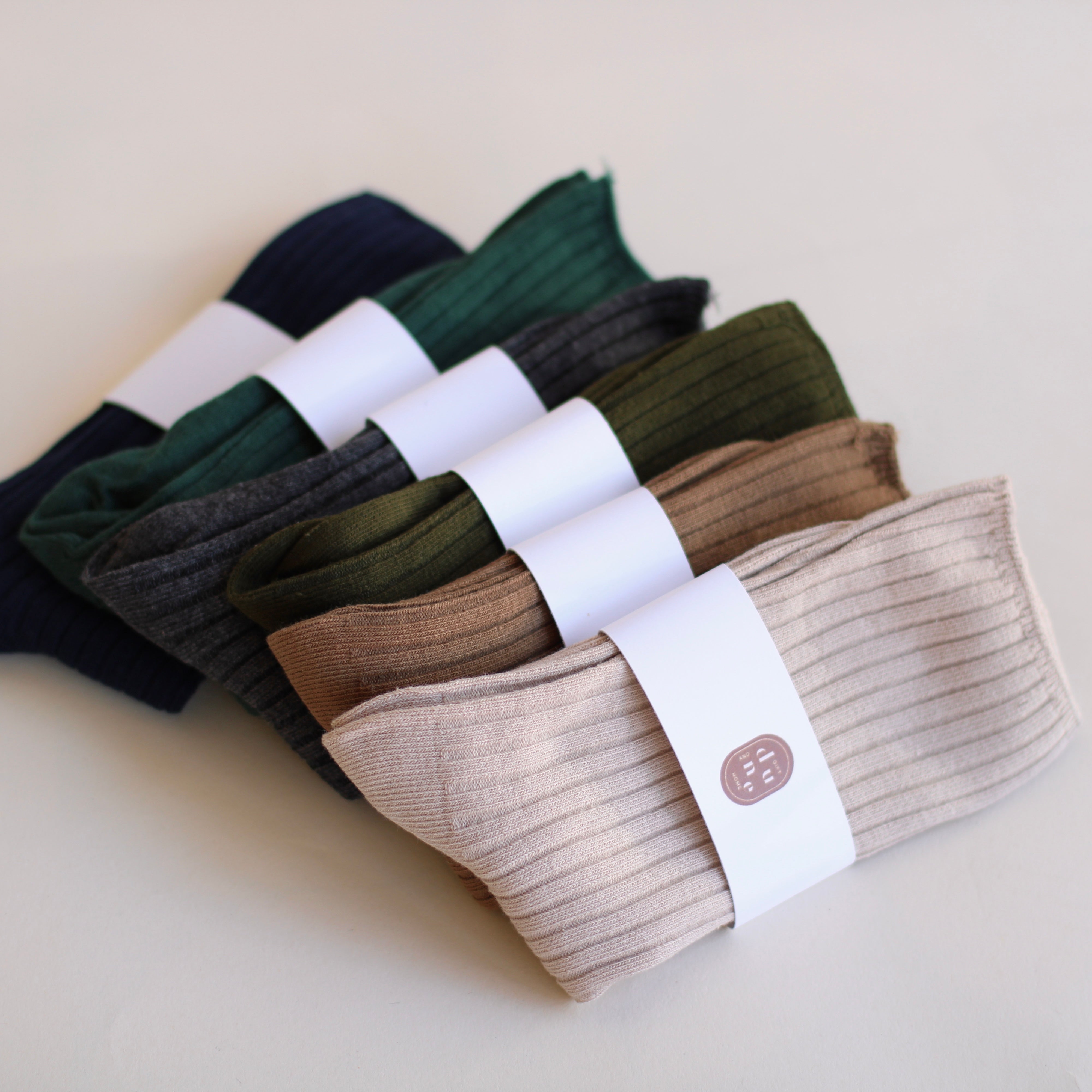 Classic Ribbed Trouser Socks, choose your color