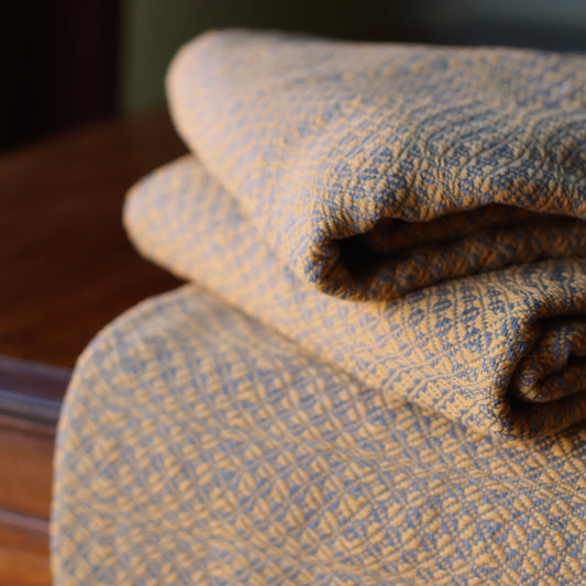 Turkish Towel | Luxury Bath Towel, Mustard + Grey