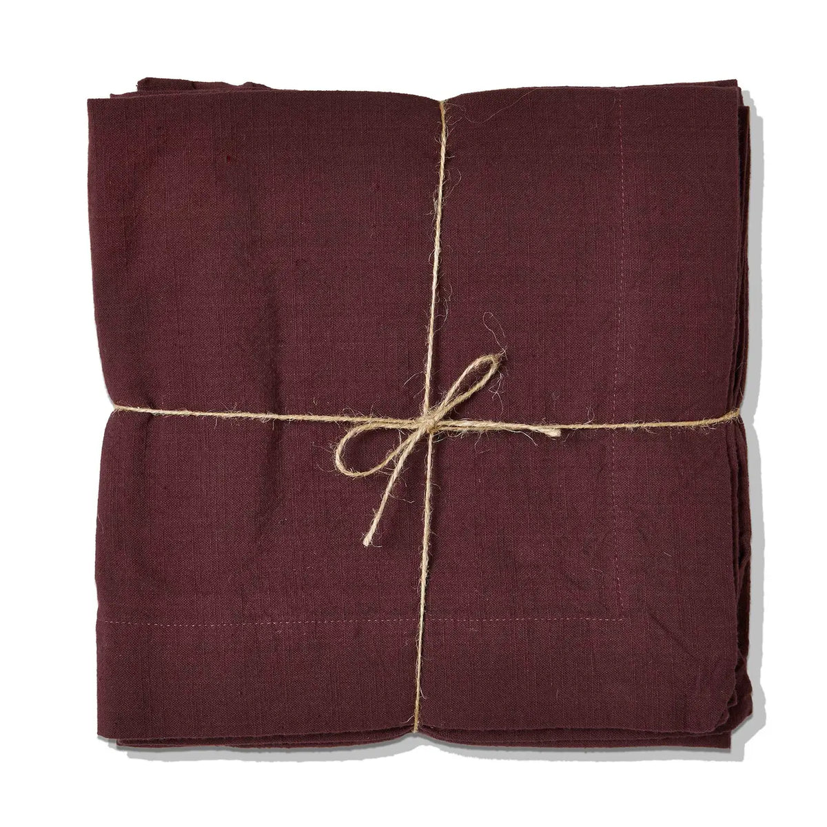 Deep Plum Cotton Napkin