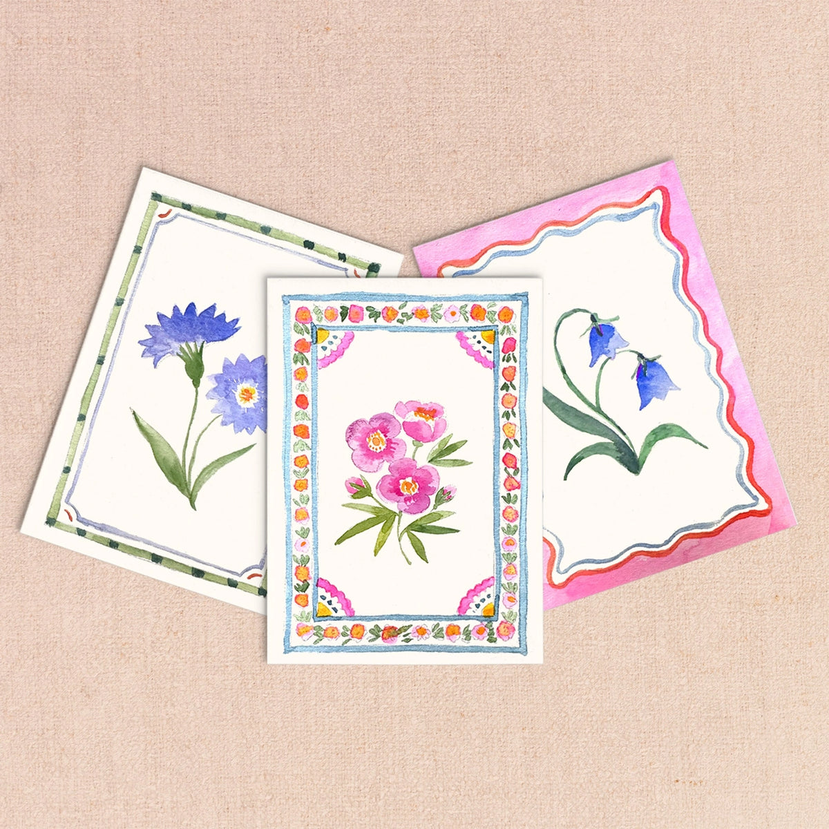 Mini Flowers Watercolor Painting Kit