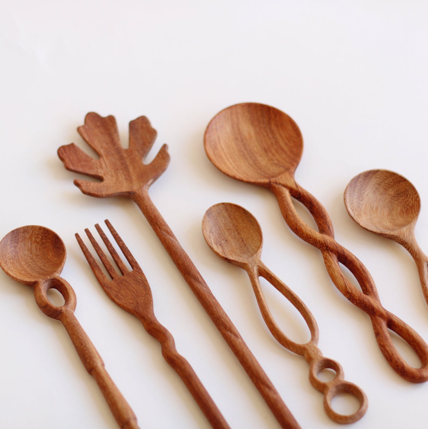 194 Craft House | Handcarved Wooden Coffee, Tea Spoon