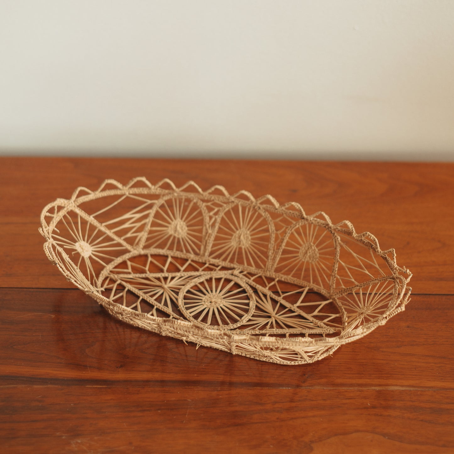 Lacy Woven Basket