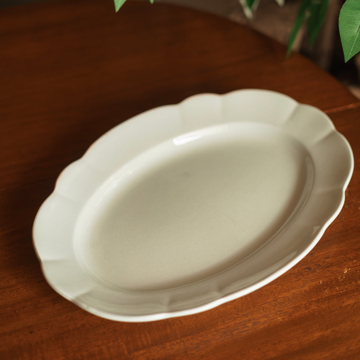 Large Ironstone Serving Platter, England