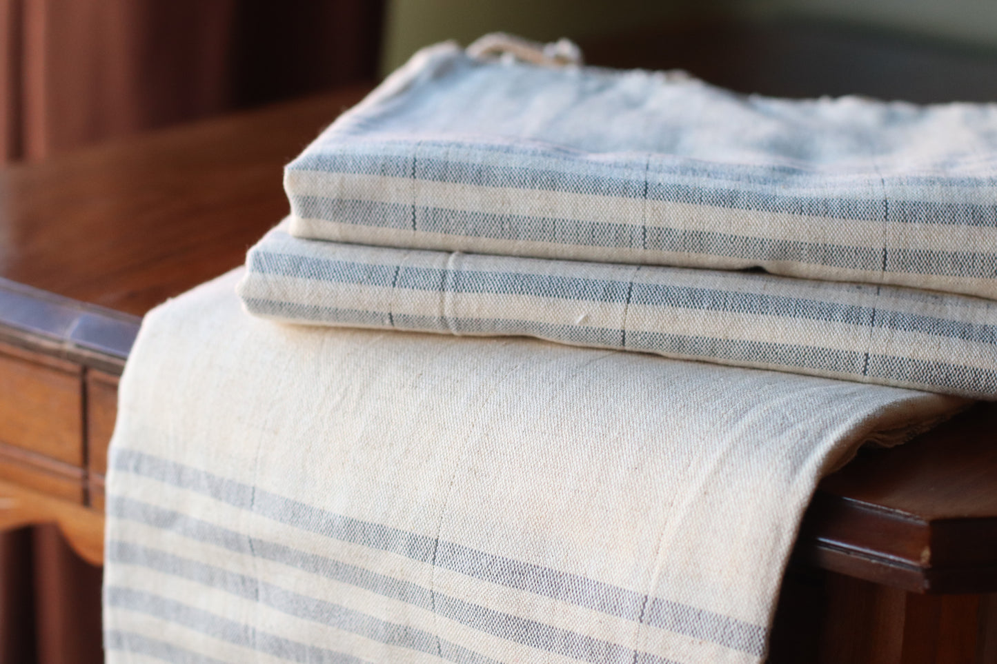 Turkish Towel | Luxury Bath Towel, Linen Grey Stripe