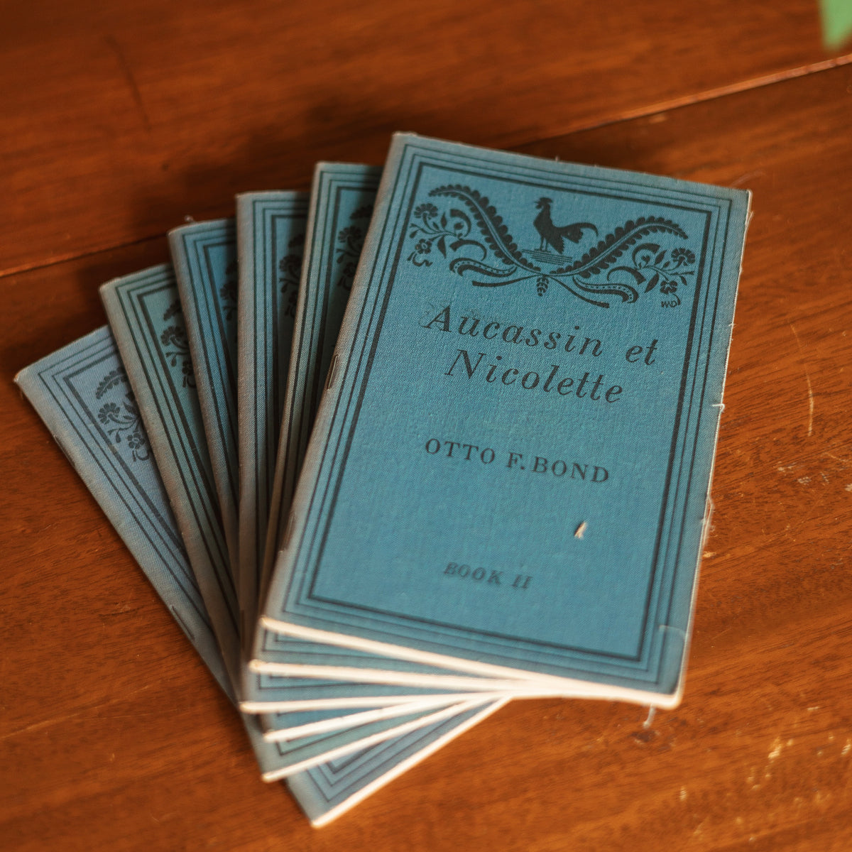 Antique French Graded Reader Books