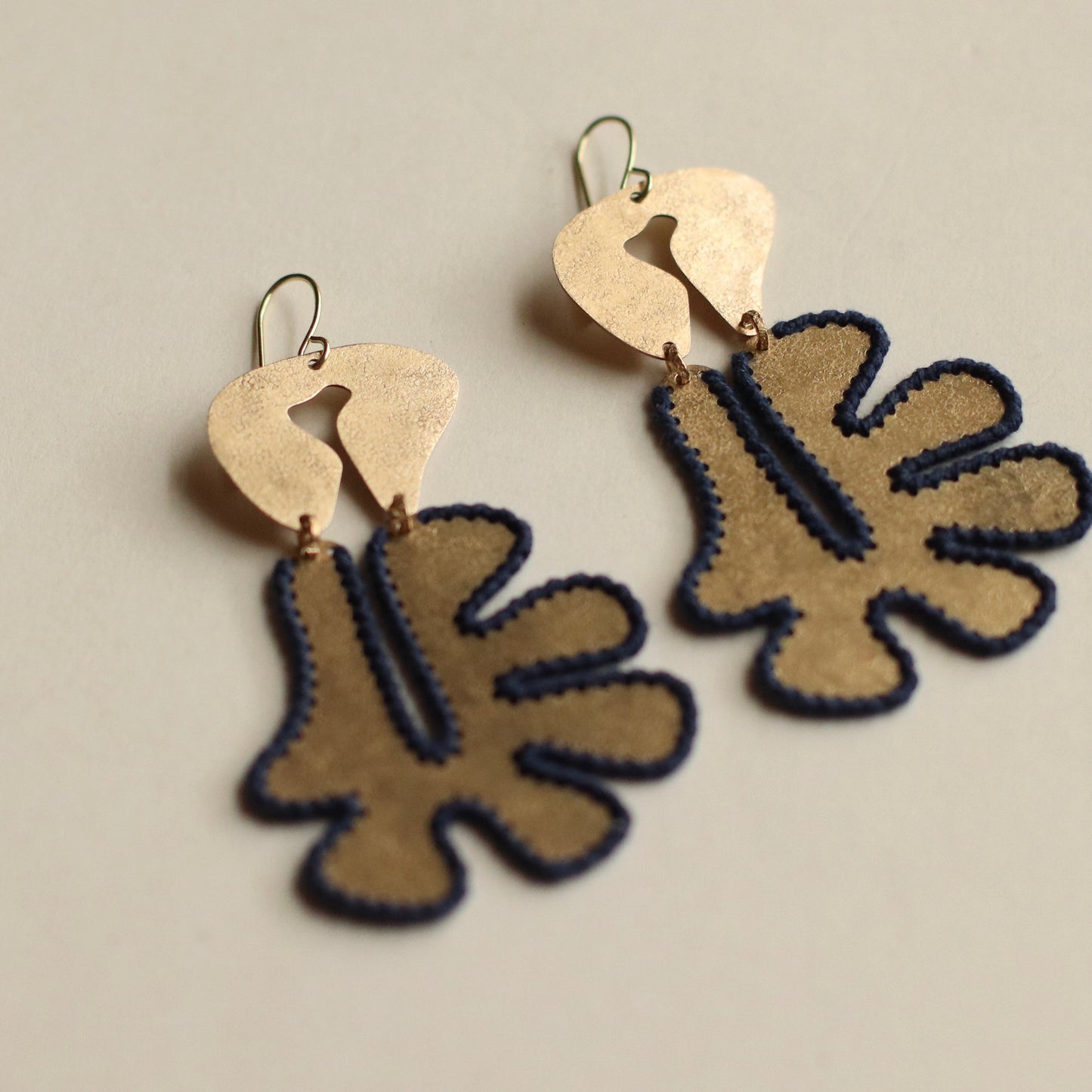 Gulushu | Muir Brass Earrings