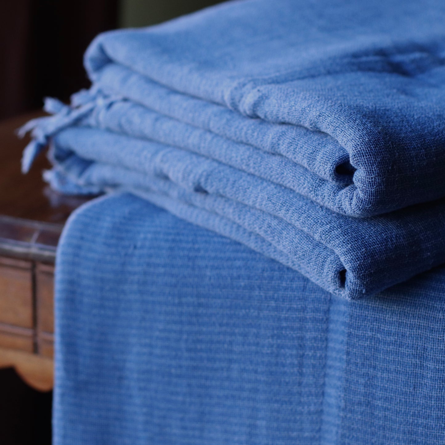 Turkish Towel | Luxury Bath Towel,  Indigo