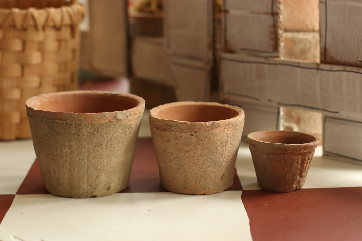 Terracotta Plant Pots, Tapered Sides,  Assorted Sizes