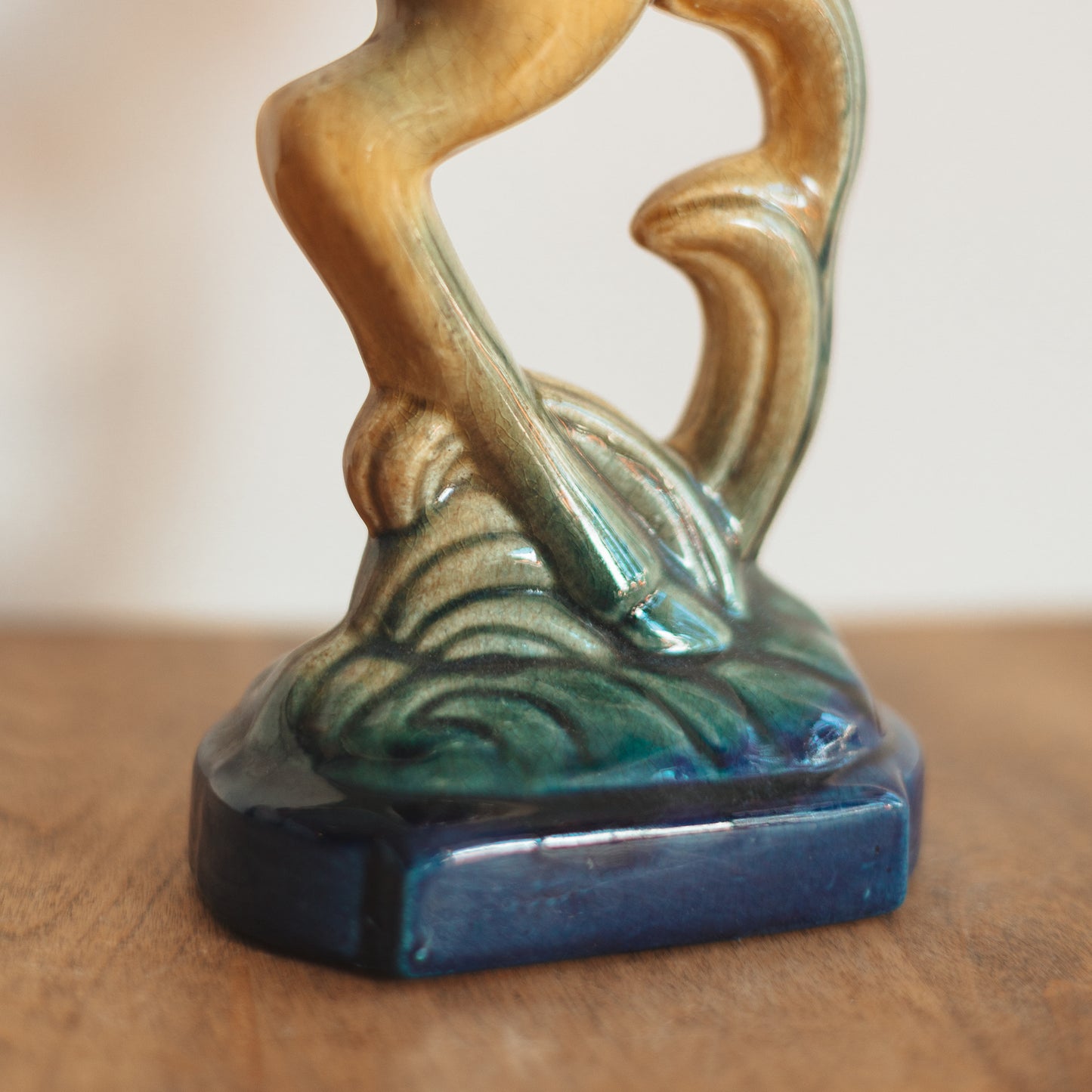 MCM Glazed Gazelle Statue