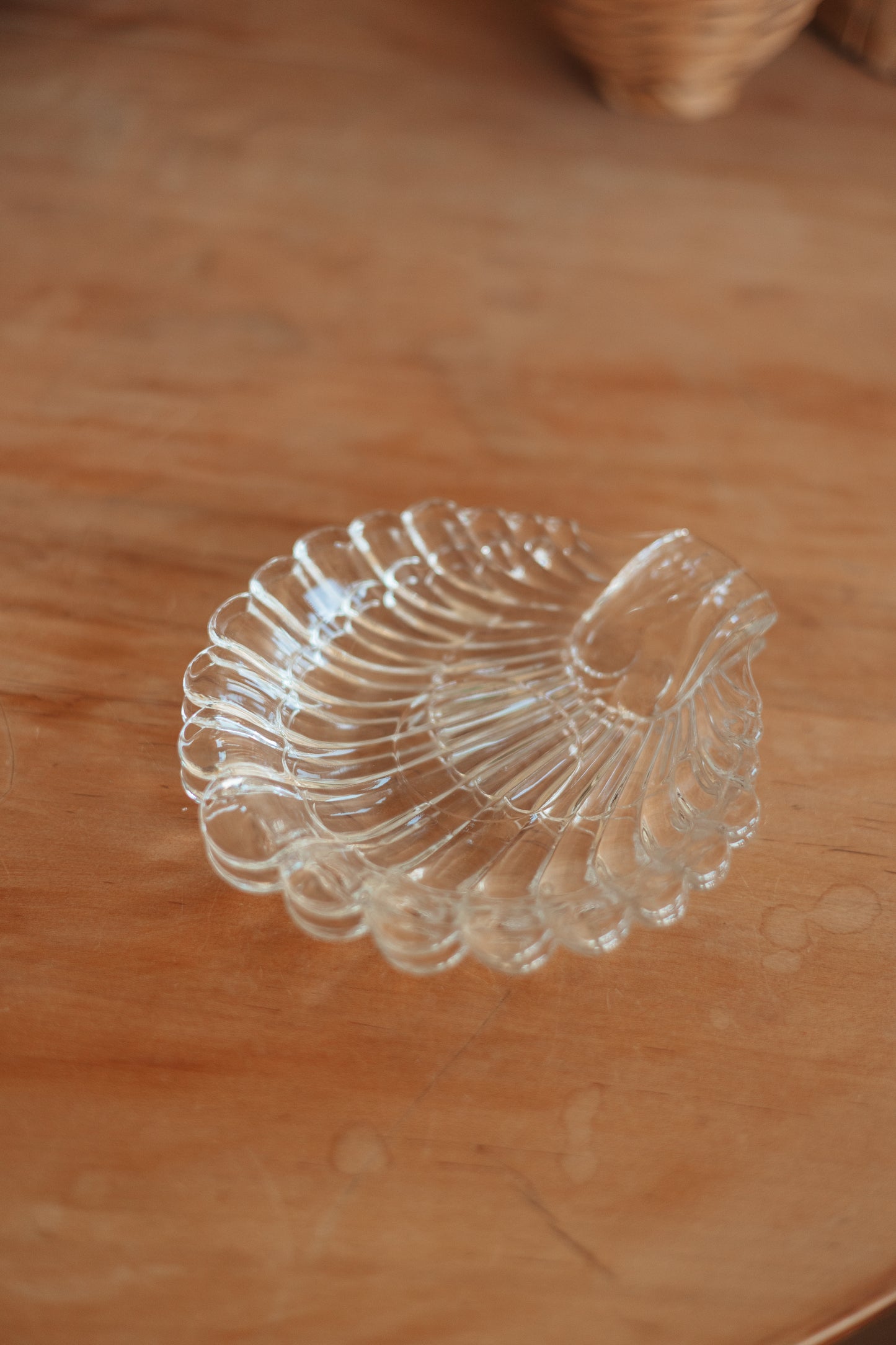 Glass Shell Dish