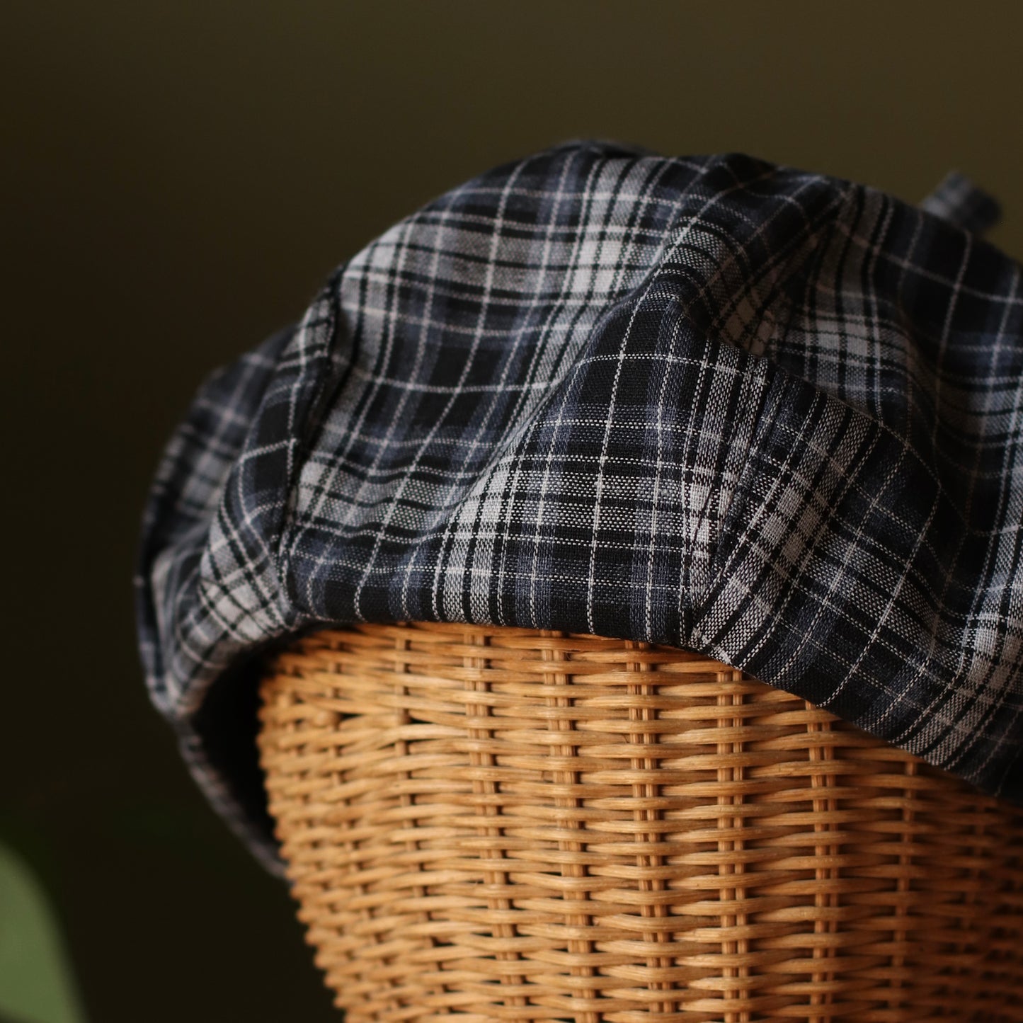 Dune Accessories | British Style Plaid Beret, Blue