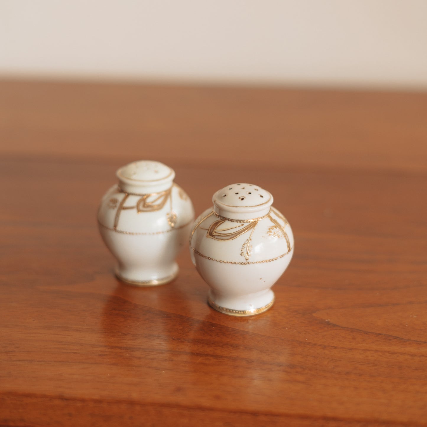 Nippon Hand Painted Salt and Pepper