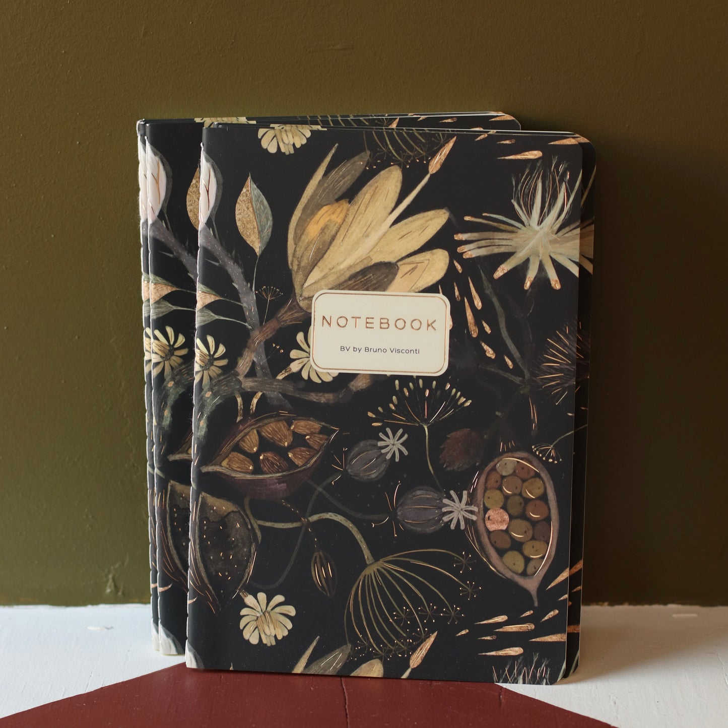 Dune Stationary | Night Flowers Notebook