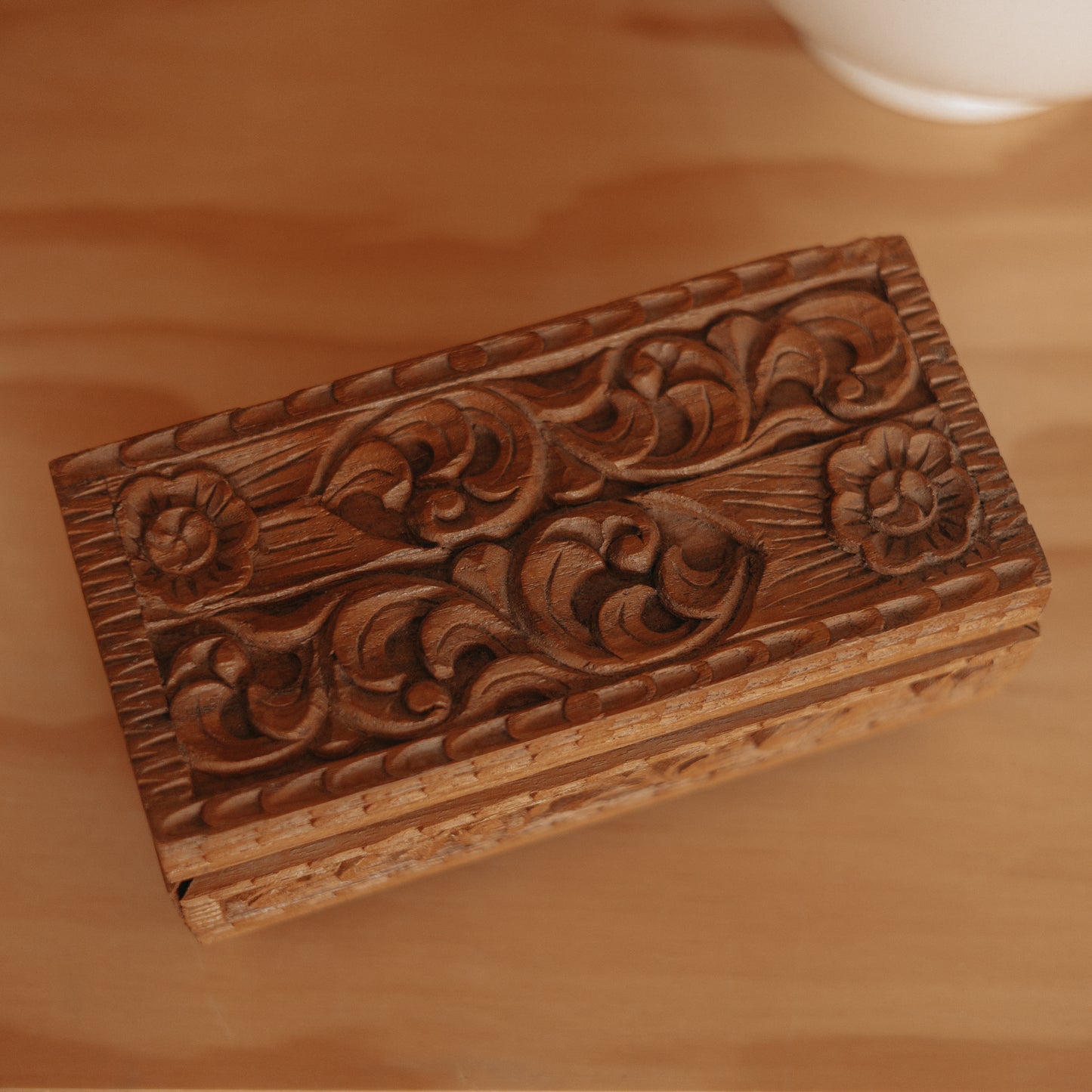 Engraved Velvet Lined Box
