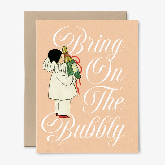 Hemlock House | Bring On the Bubbly Congratulations Card