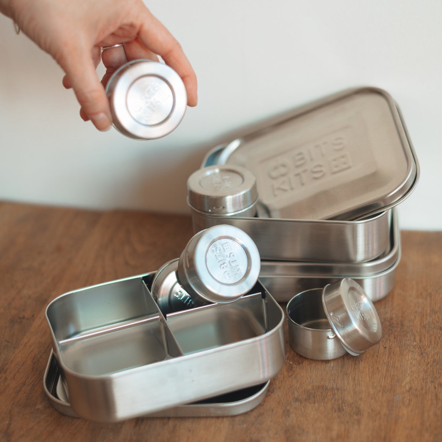 Fox Run | Stainless Steel Condiment Container