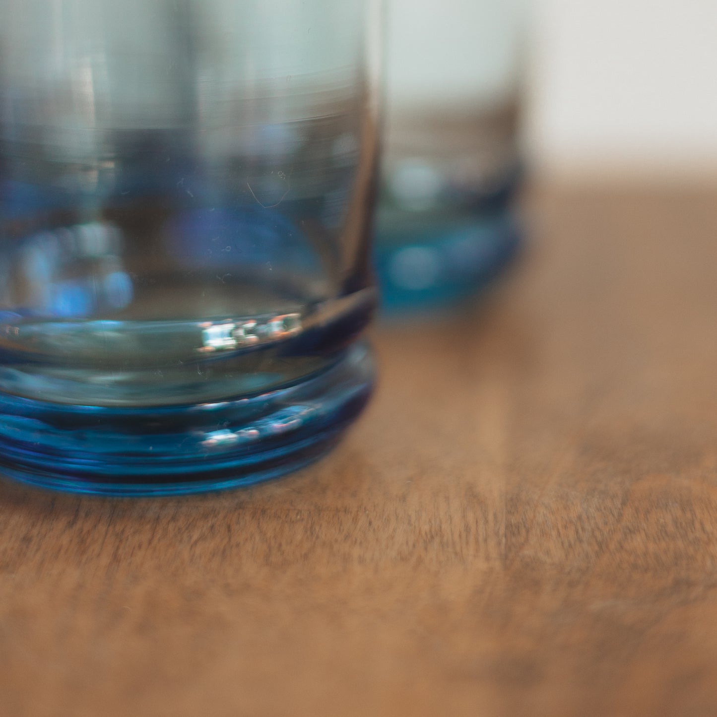 Anchor Hocking Blue Juice Glasses, Set of 4