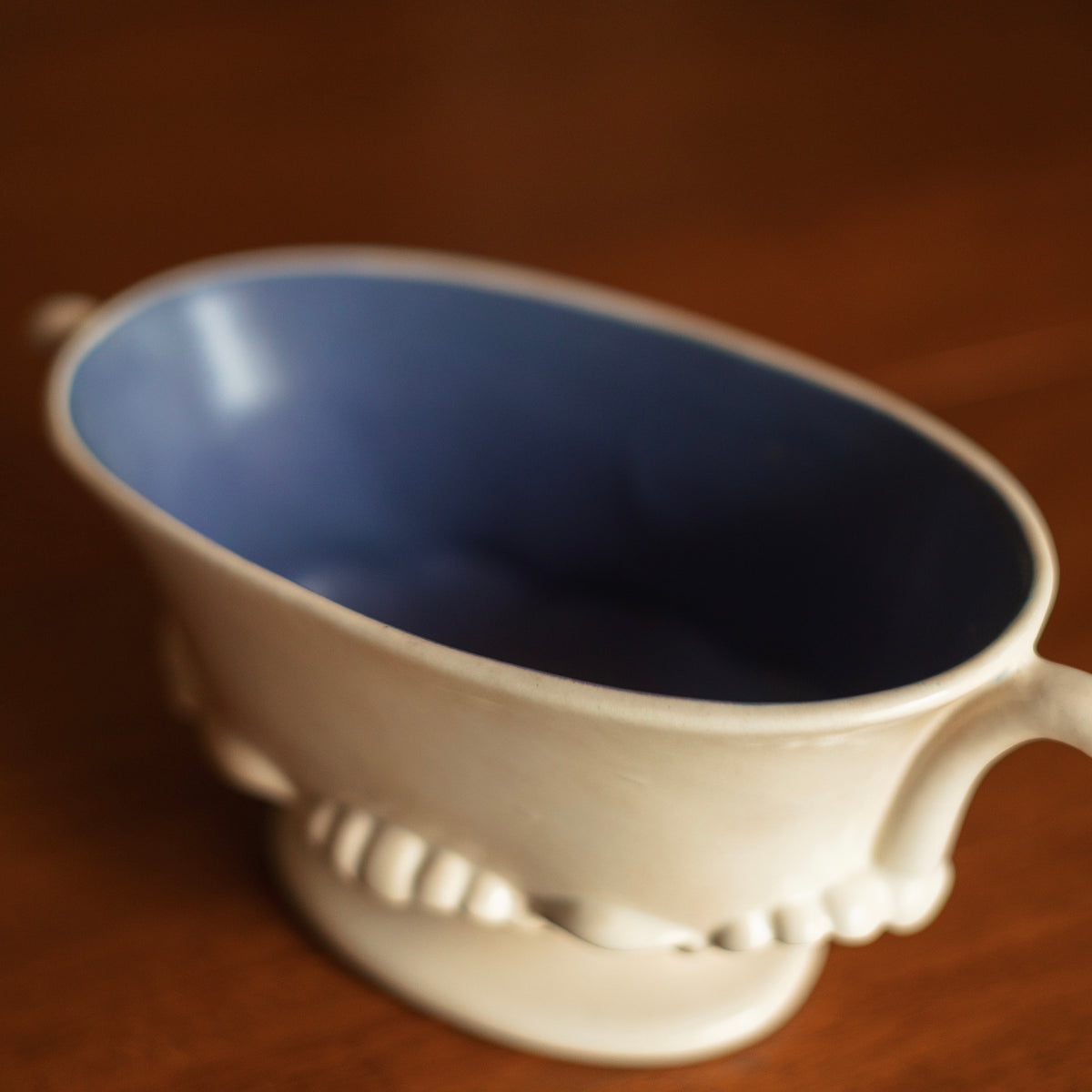 Vintage Red Wing Matte Ceramic Planter