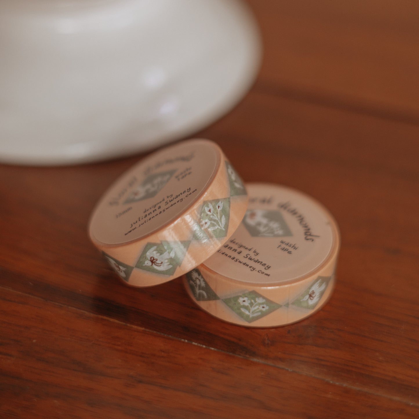 Julianna Swaney  | Floral Washi Tape, Assorted Patterns