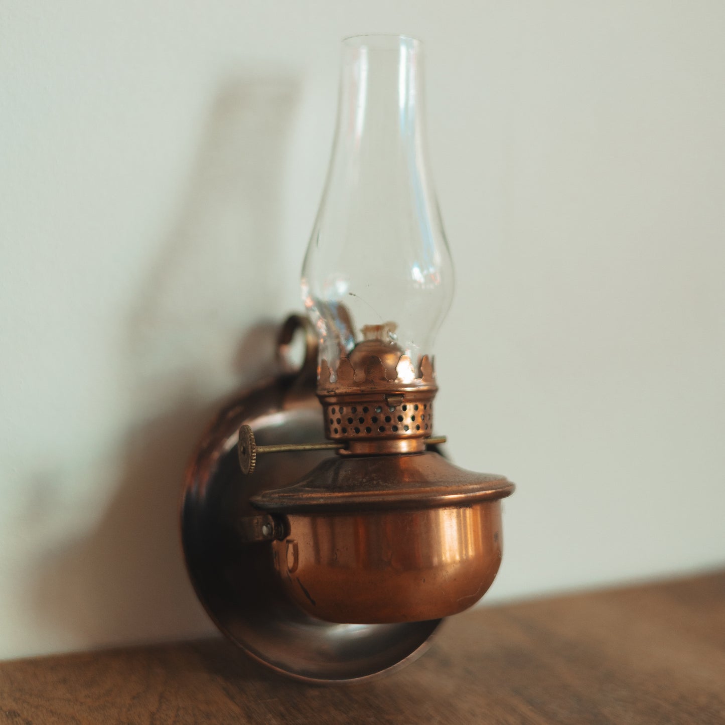 Mini Copper Hanging Oil Lamp