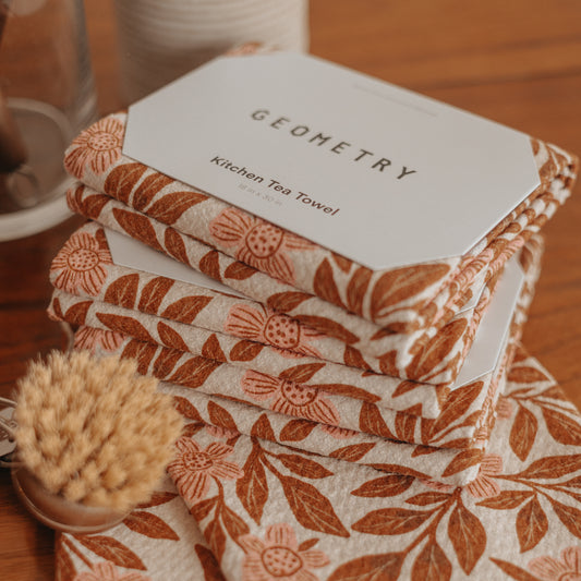 Geometry | Floral Meadow Tea Towel