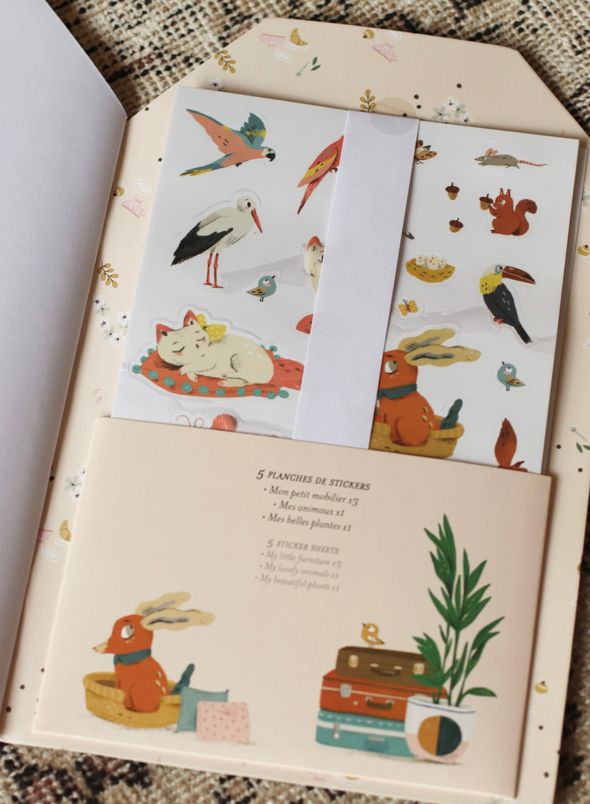 Speedy Monkey | Les Parisiennes Coloring Book and Stickers