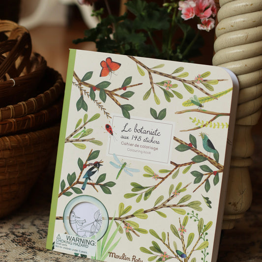 Speedy Monkey | Le Botaniste Coloring Book and Stickers