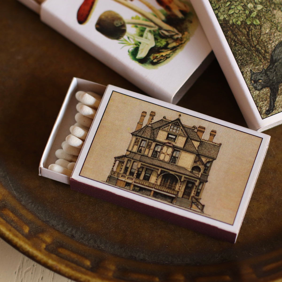 Small Match Boxes-Assorted Fall Designs