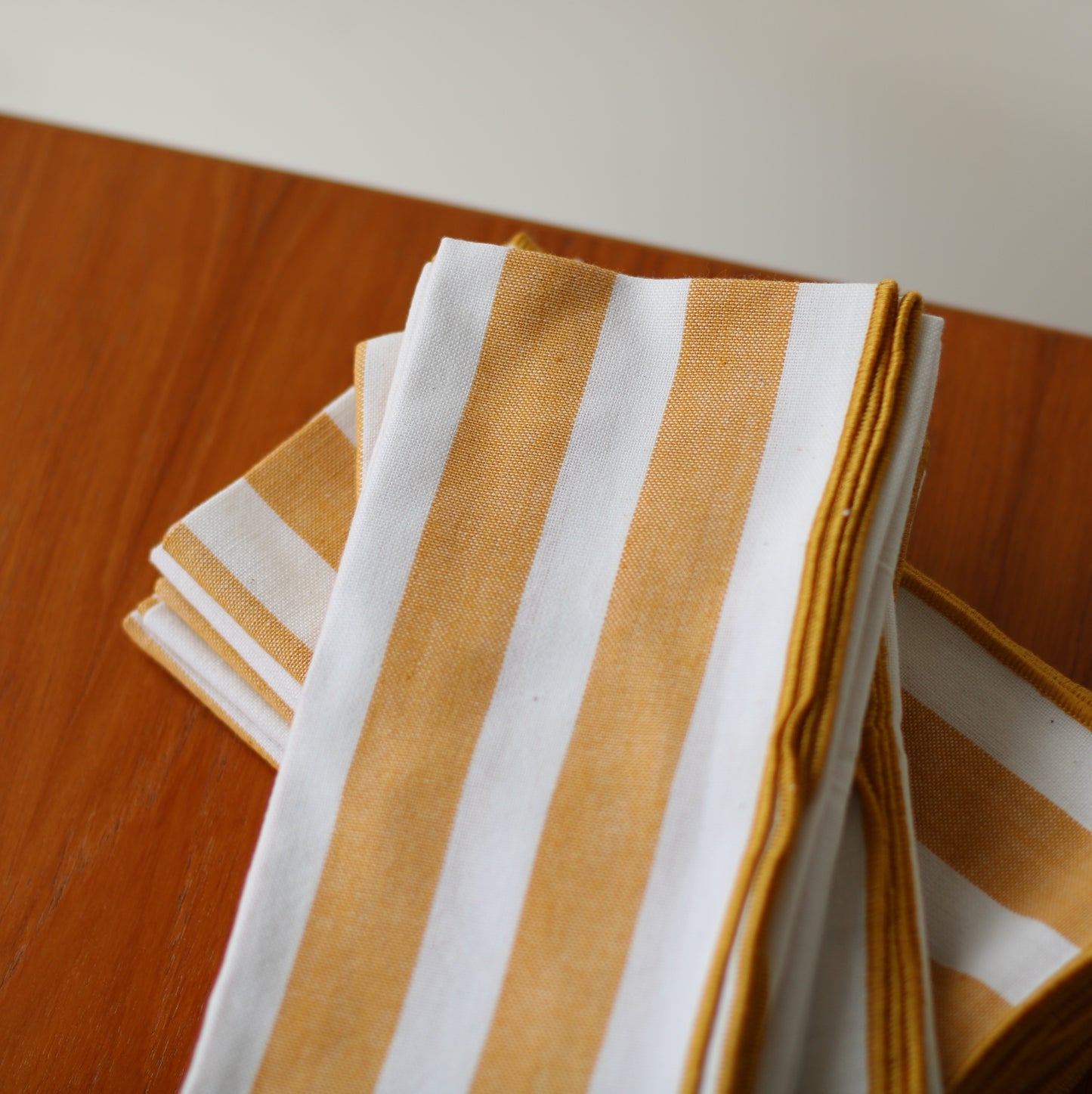 Danica Heirloom | Yellow Striped Napkin