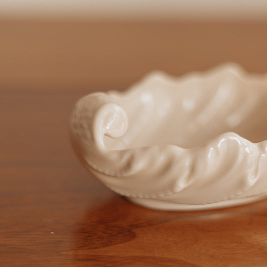 Lenox Cream Porcelain Trinket Dish