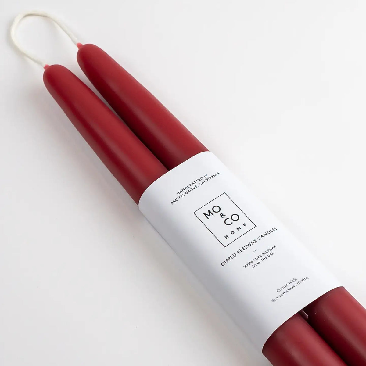 Mo & Co | Berry Red Tapers