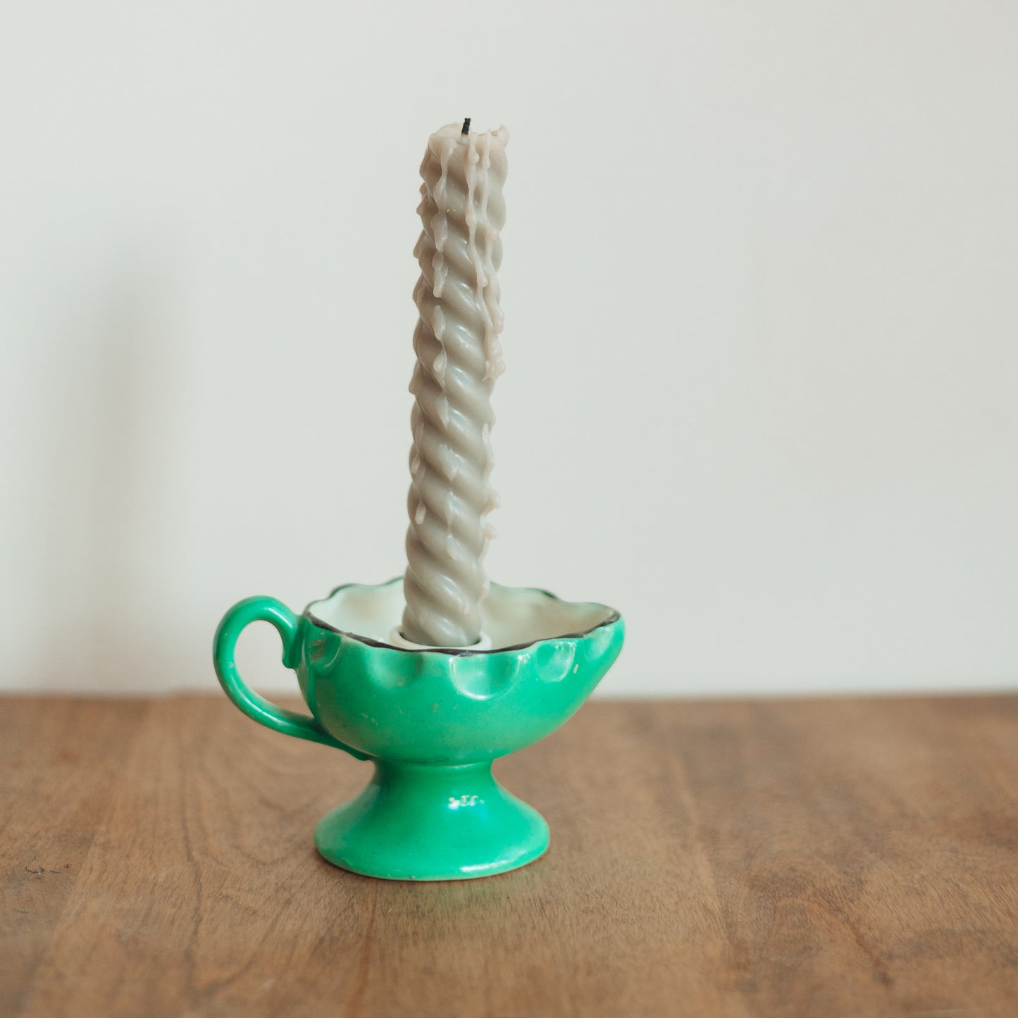 Ceramic Creamer Candleholder