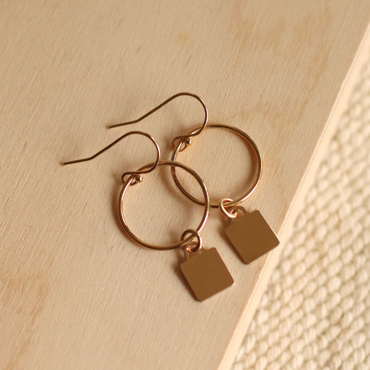 Cire’ Alexandria | Gold Mobile Earrings, 14K Gold Fill