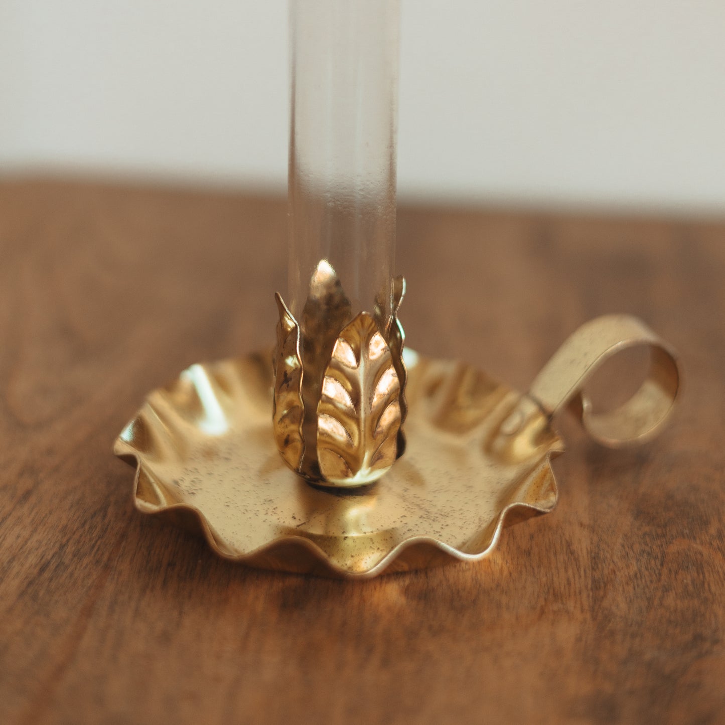 Gold Leaf Based Bud Vase