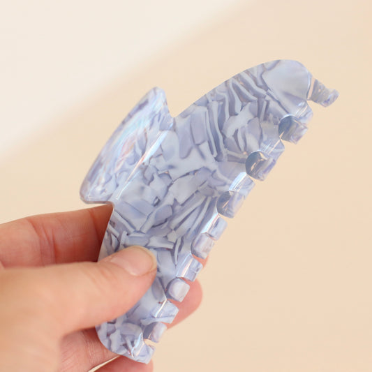 Diva | Blue Marbled Hair Clip