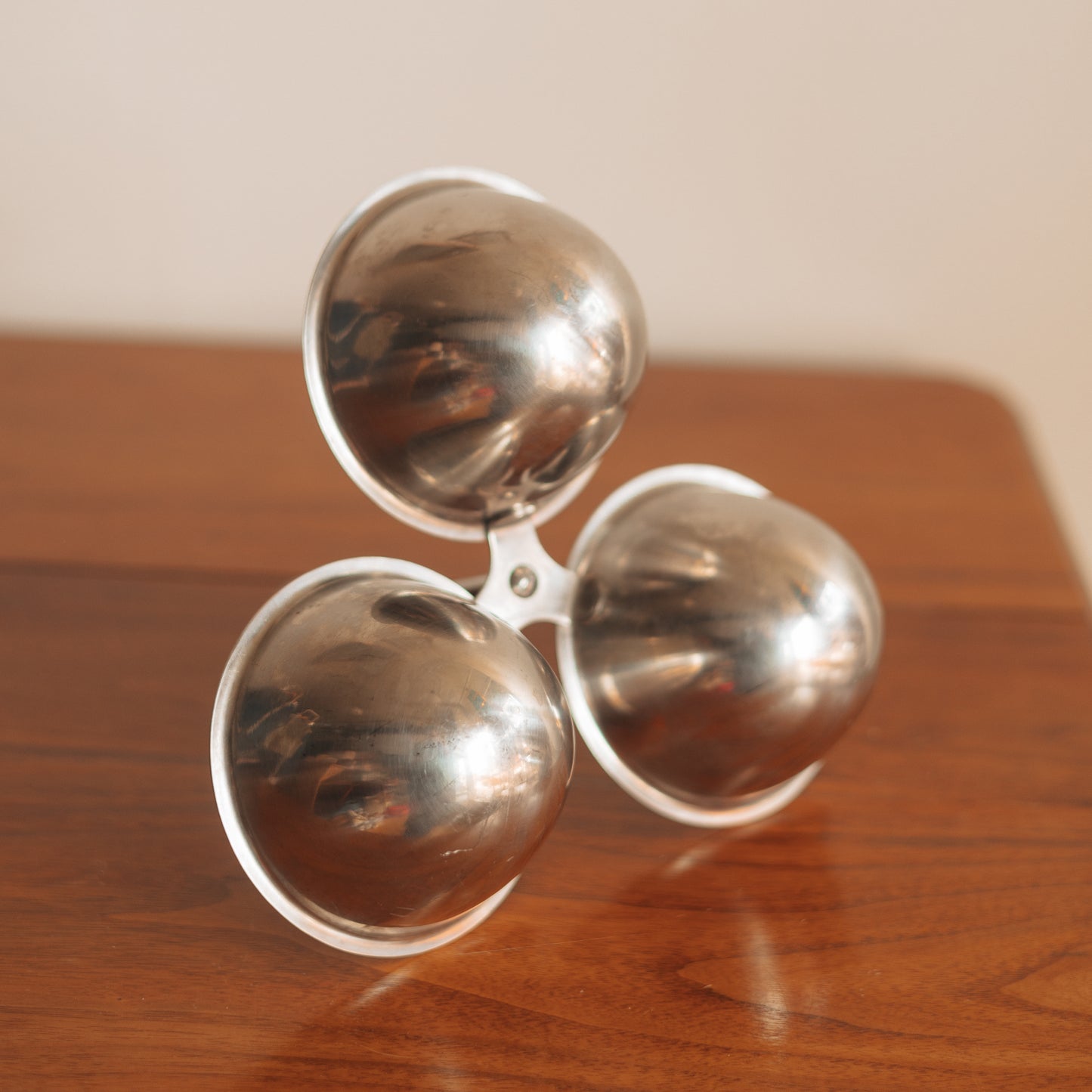 Stainless Steel Trio Condiment Dish