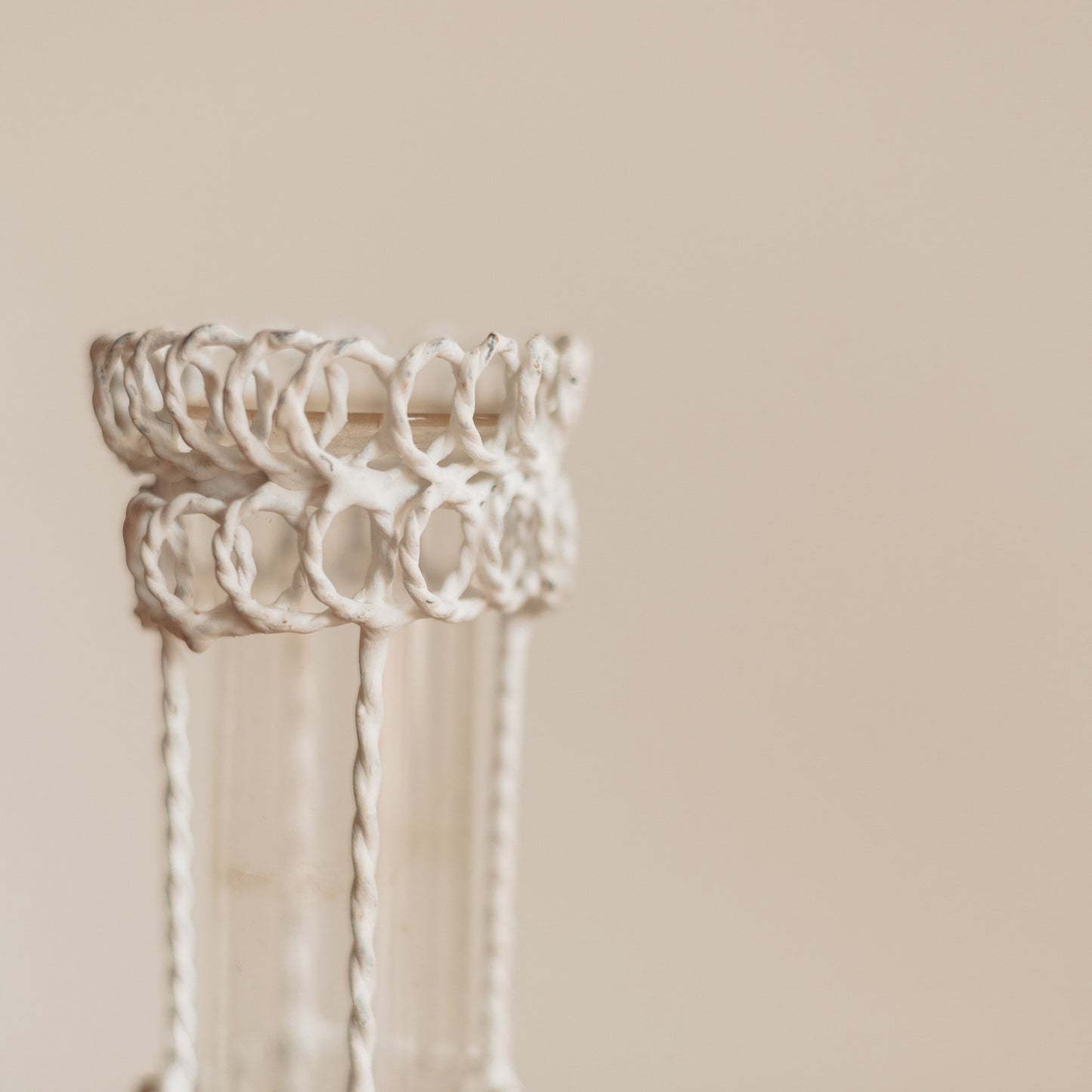 French Wire Work Bud Vase