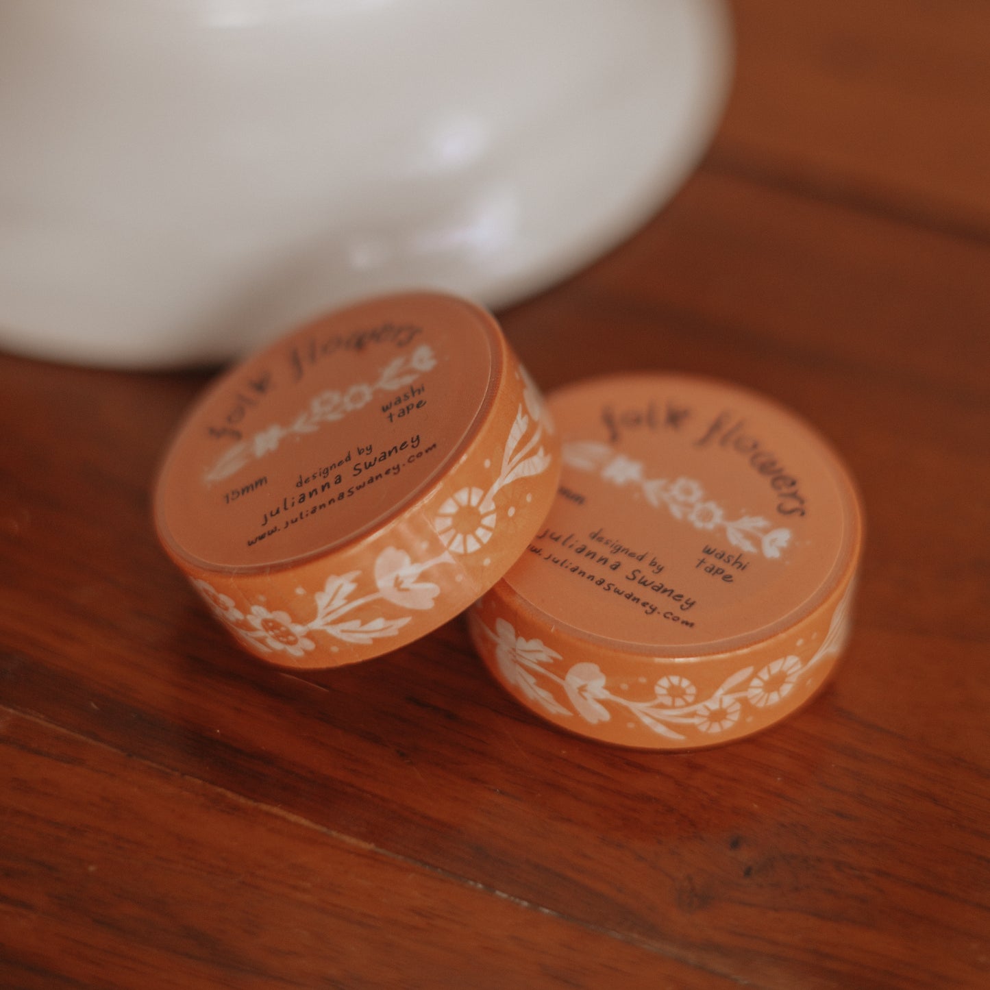 Julianna Swaney  | Floral Washi Tape, Assorted Patterns