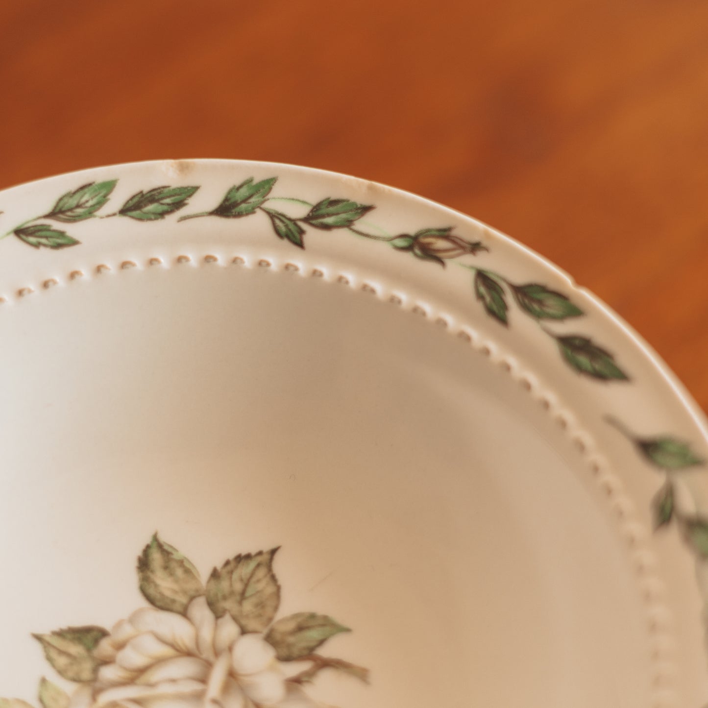 “Cameo Rose” Dessert Bowl, Set of 6