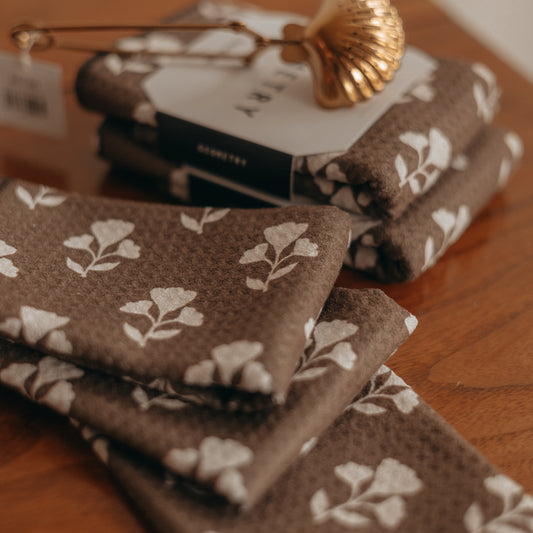 Geometry | Bloom for Mom Dishcloth, Set of 3