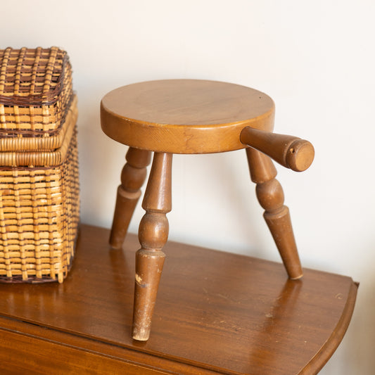 Wooden Milking Stool