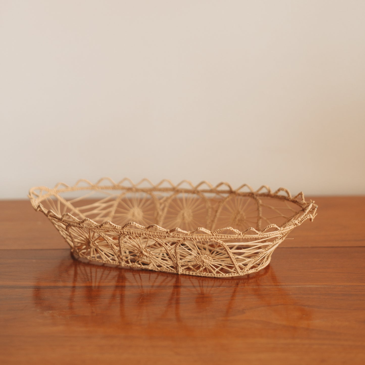 Lacy Woven Basket